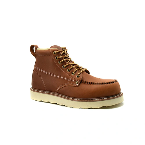 oil dyed leather upper Goodyear Work Boots