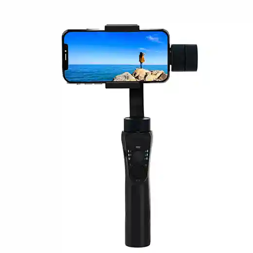 Stabilized Gimbal Stick，Three-Axis Motorized Gimbal Stabilizer，3 axis single-handed tripods Selfie
