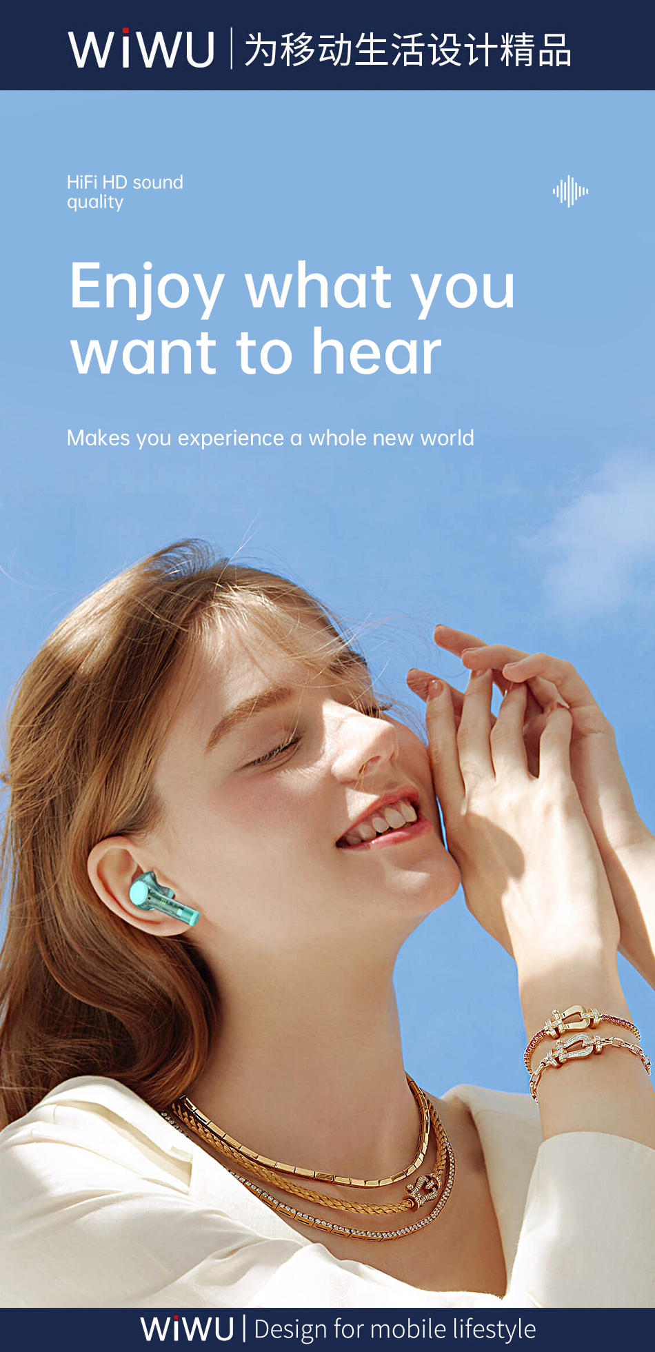 WiWU TWS 12 Bluetooth Earbuds