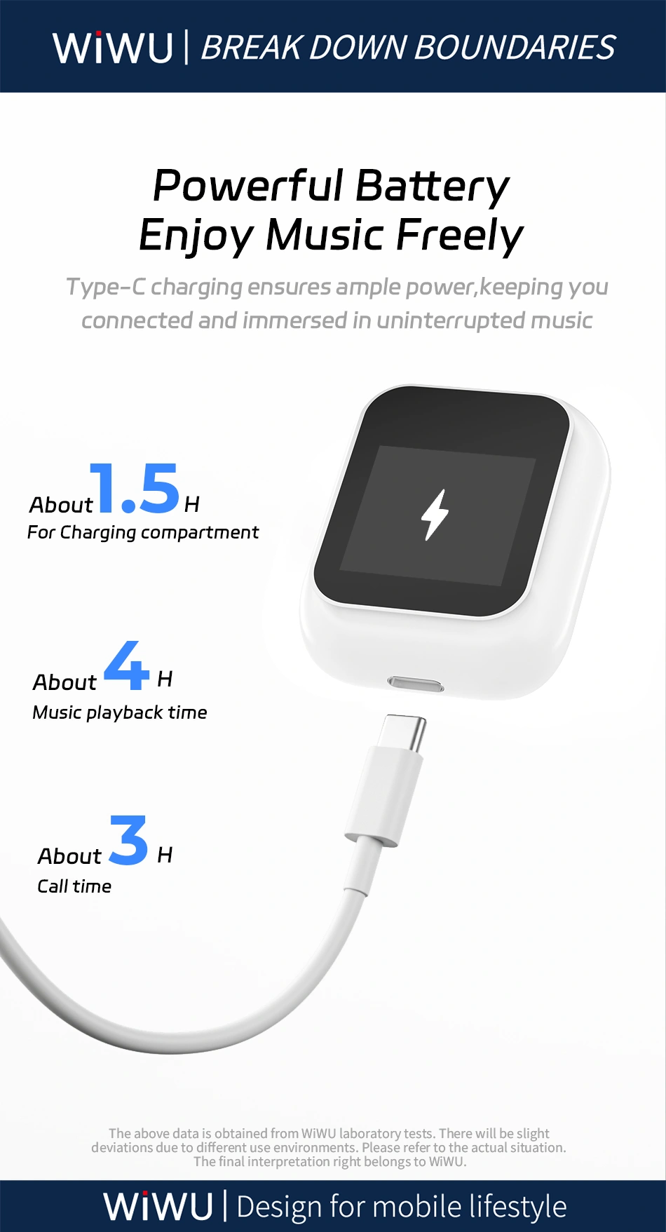 WiWU T24 Bluetooth TWS Earbuds