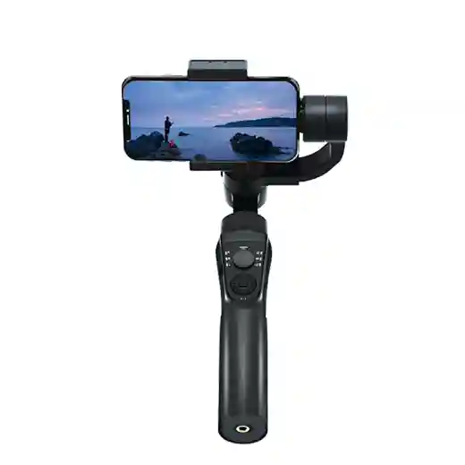 Stabilized Gimbal Stick，Three-Axis Motorized Gimbal Stabilizer，3 axis single-handed tripods Selfie