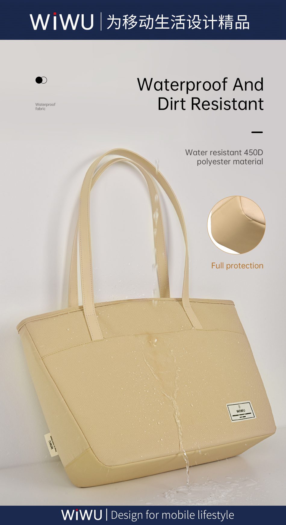 Ora Tote Ladies Tote Bag Customize Tote Bag Women's Handbag WiWU