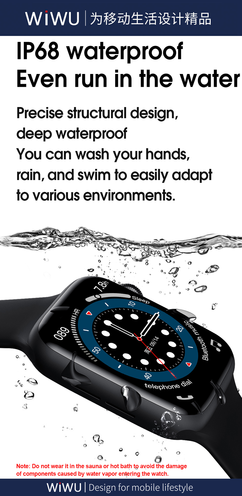 Wiwu SW01 Ultra Smart Watch