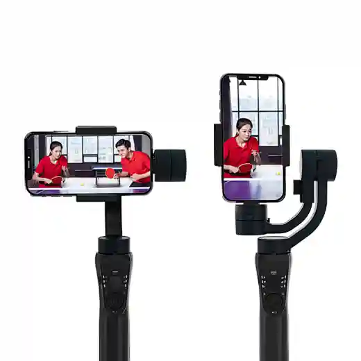 Stabilized Gimbal Stick，Three-Axis Motorized Gimbal Stabilizer，3 axis single-handed tripods Selfie
