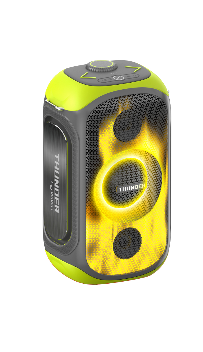 auto orient - WiWU Bluetooth Speaker Wireless TWS Portable Thunder Speaker P20