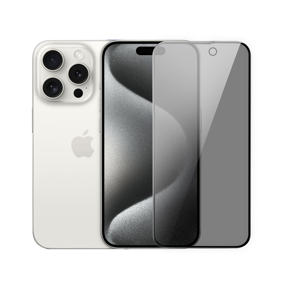 iphone 15 pro max privacy screen protector​