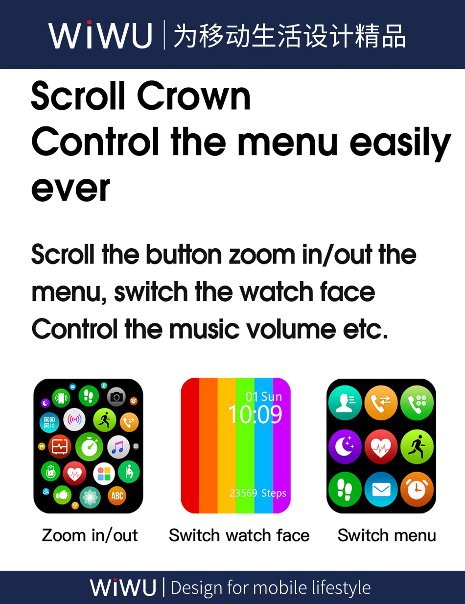 Wiwu SW01 Ultra Smart Watch