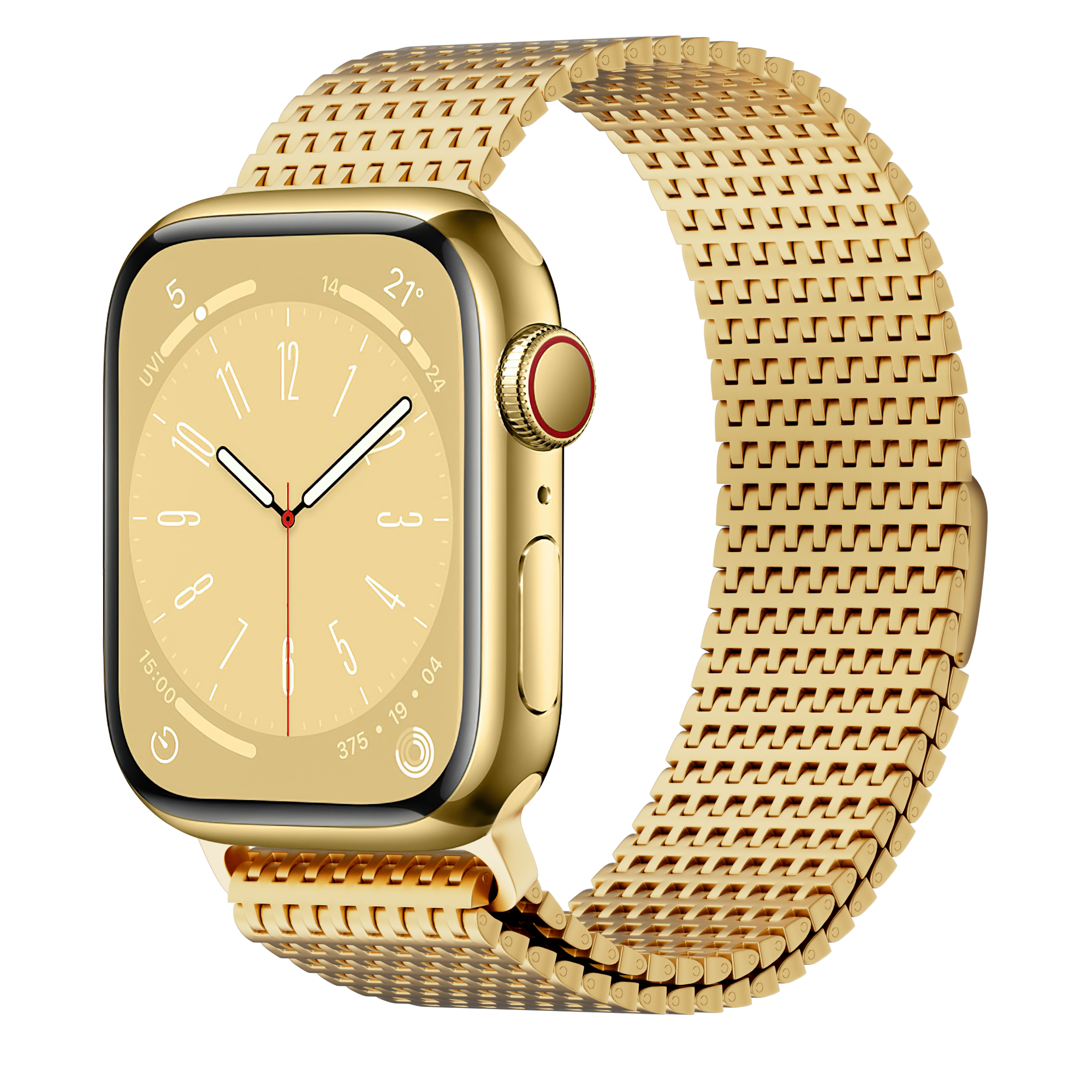 Stainless steel watch band , magnetic stainless steel watch