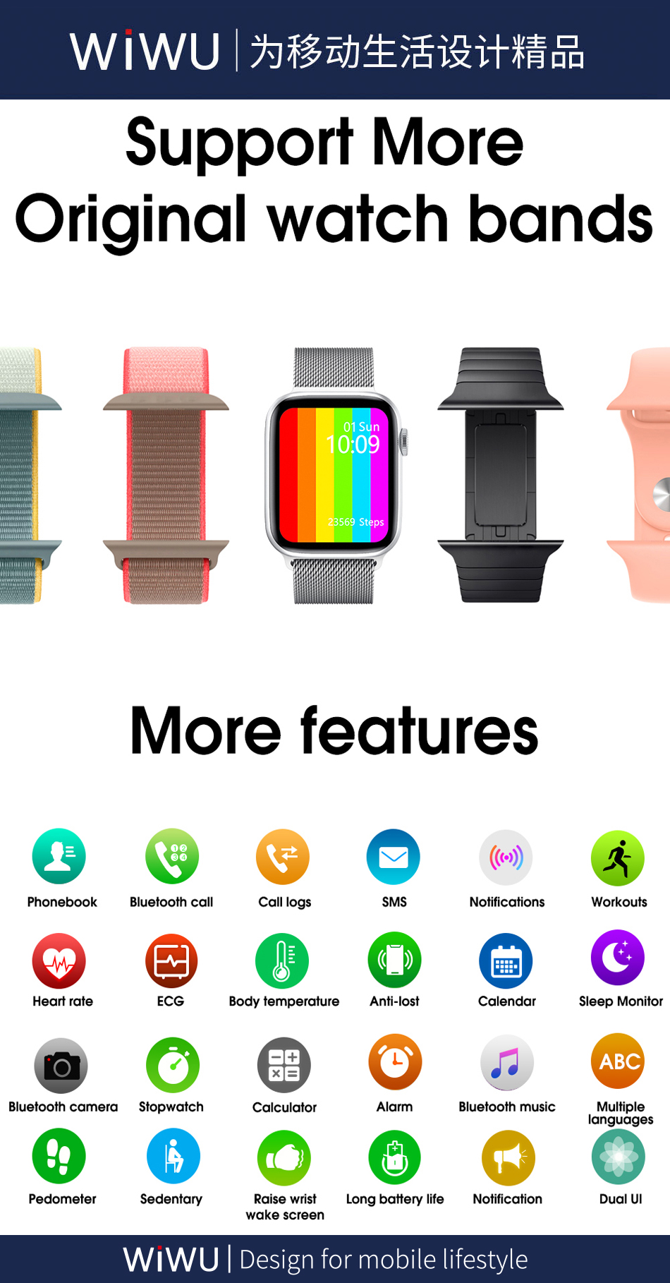 Wiwu SW01 Ultra Smart Watch