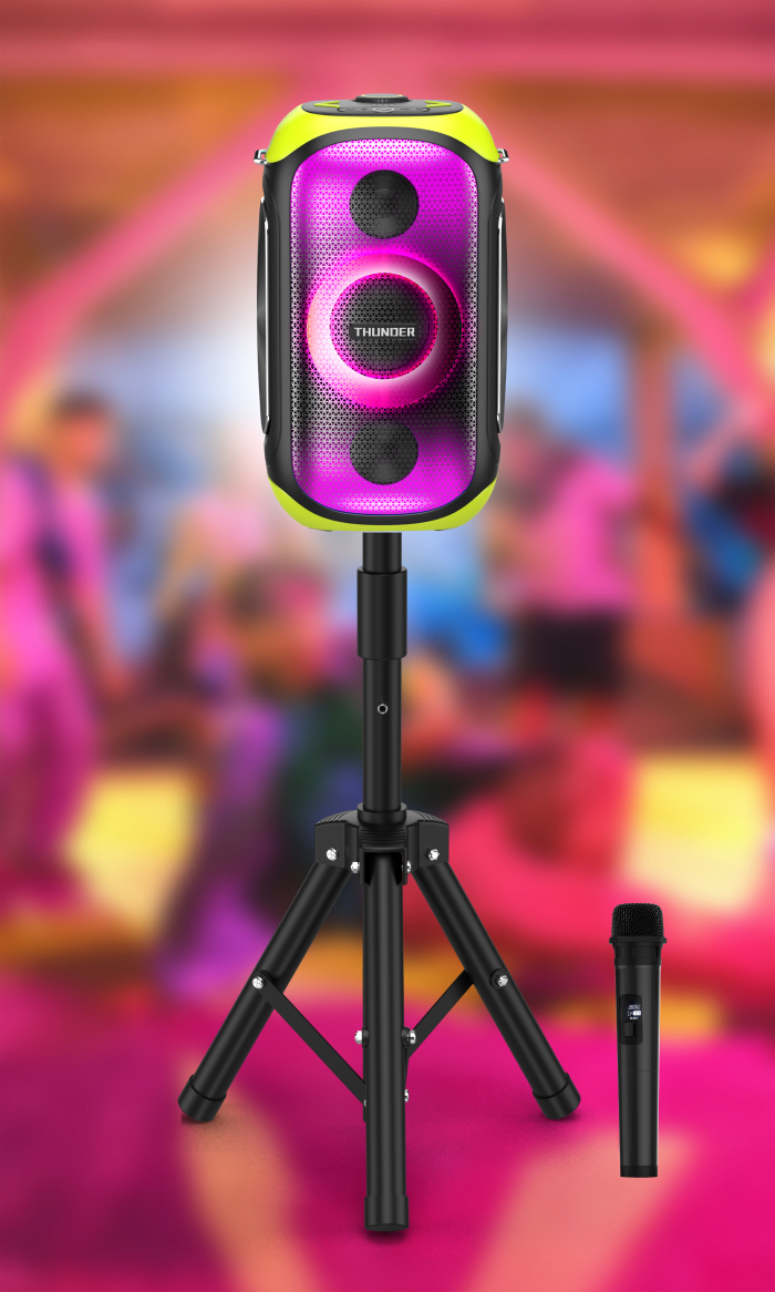 auto orient - WiWU Bluetooth Speaker Wireless TWS Portable Thunder Speaker P20