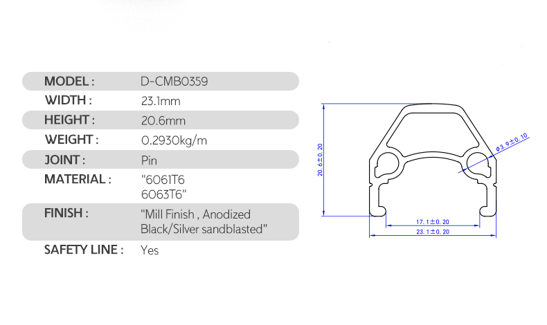 aluminum profile,bicycle rim