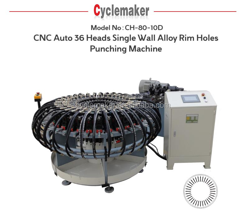 Bicycle Rim Machine,Alloy Rim Holes Punching Machine