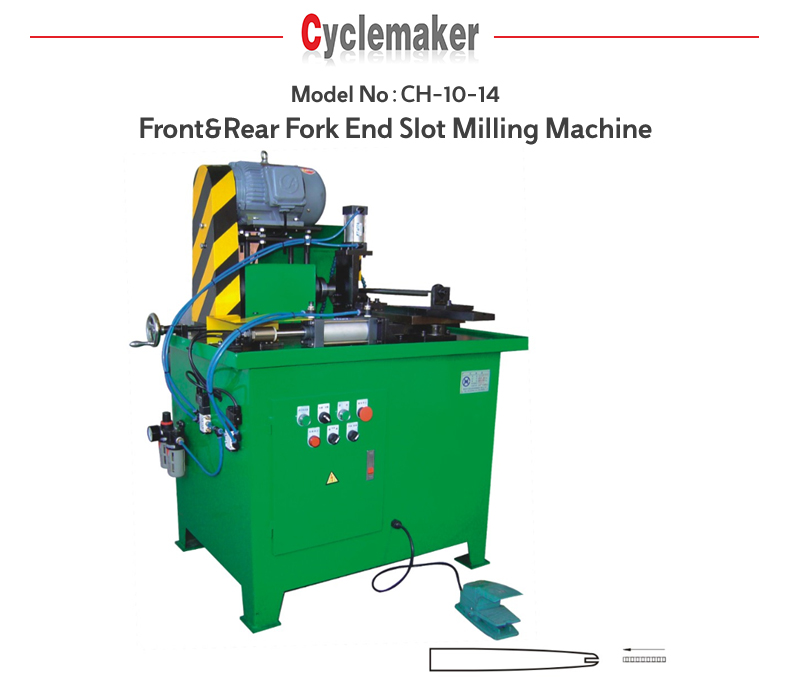 bicycle slot milling machine,bicycle tube