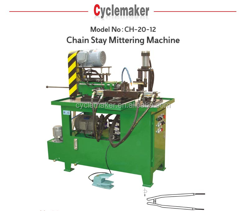 bicycle chain stay mittering machine,bicycle frame