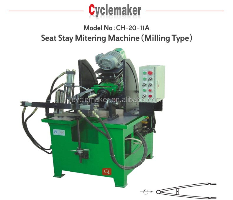 bicycle seat stay mittering machine,bicycle frame