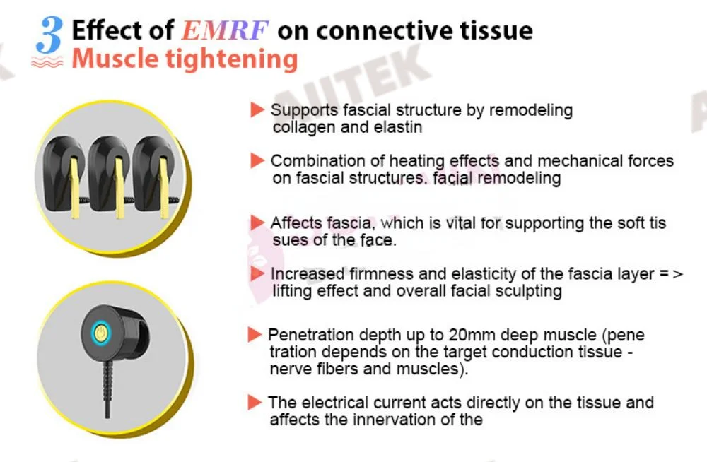 EMRF face lifting machine