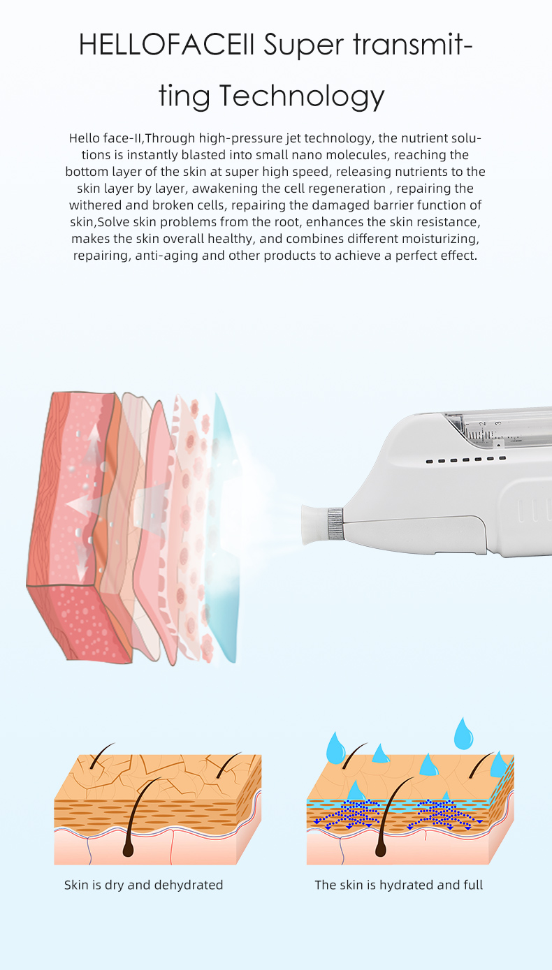 Mesotherapy Gun Water Injection beauty machine