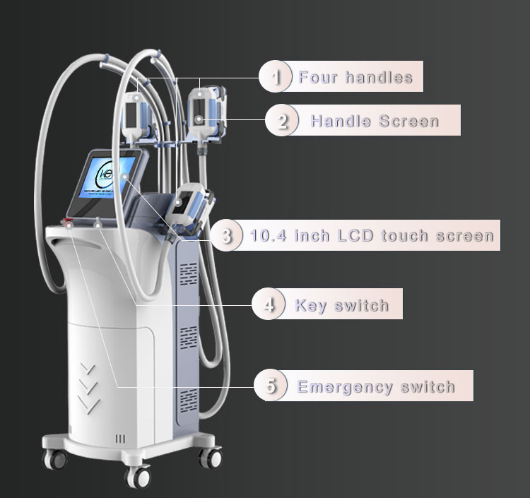 Cryotherapy slimming machine