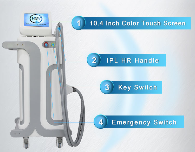 IPL Elight SHR hair removal