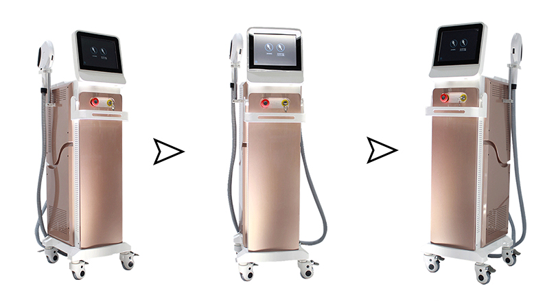 SHR IPL RF Elight hair removal machine