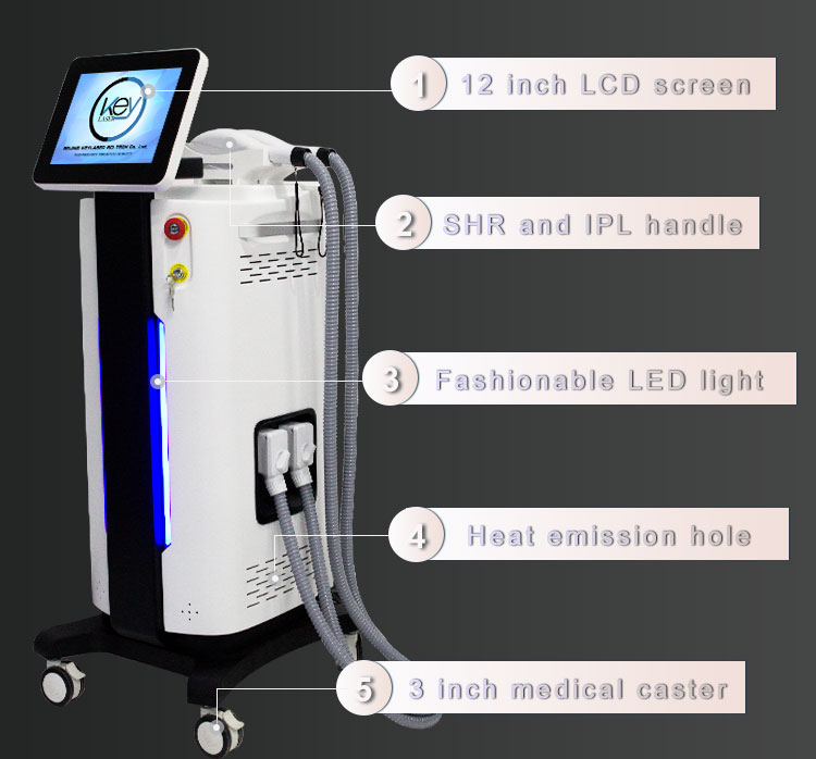 KPL IPL SHR Elight rf opt machine