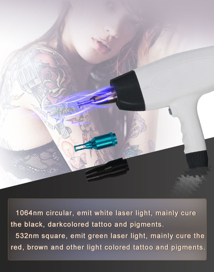 Q Switch Nd Yag Tattoo Removal Machine