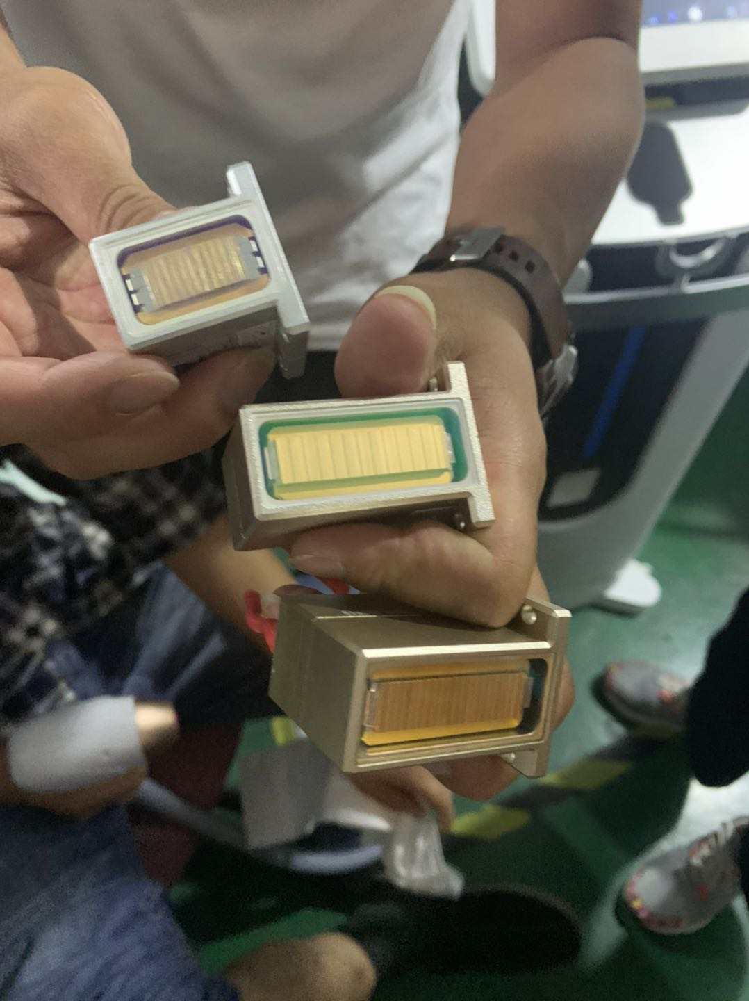 Emitter laser module for hair removal