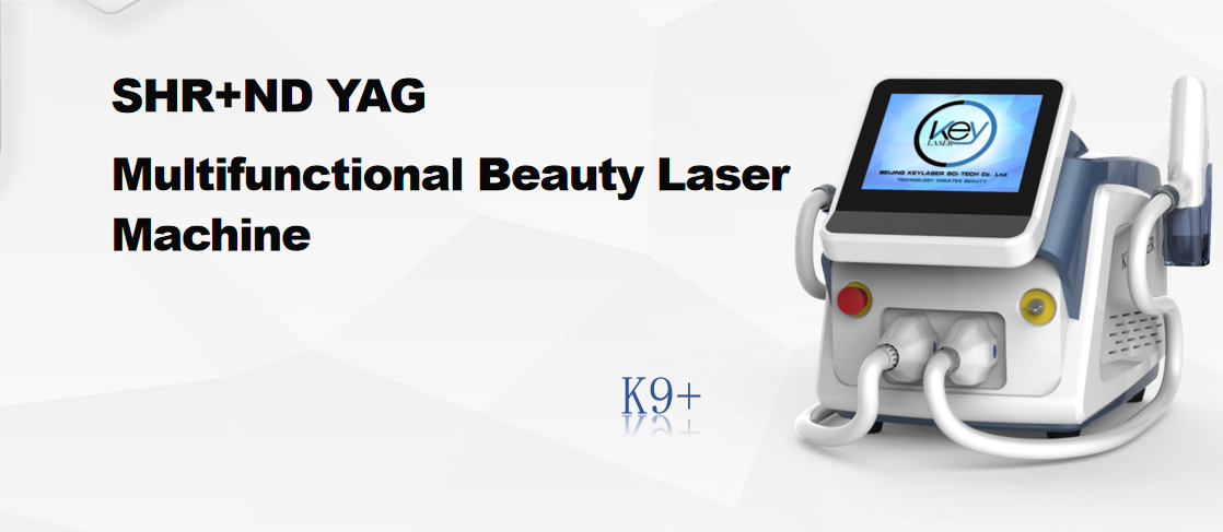 SHR IPL E-LIGHT YAG hair and tattoo removal machine
