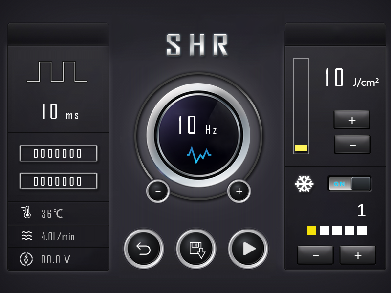 SHR IPL E-LIGHT YAG hair and tattoo removal machine