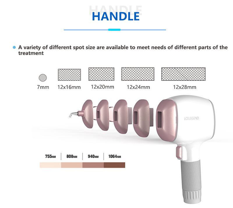 diode laser hair removal device