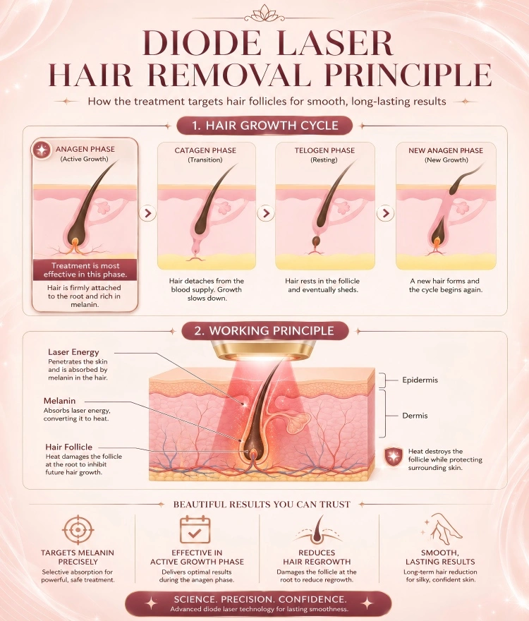 diode hair removal machine