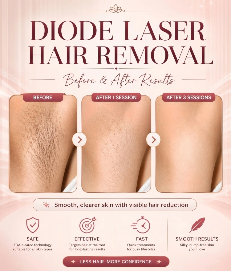 diode hair removal machine