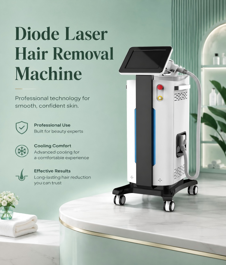 diode hair removal machine