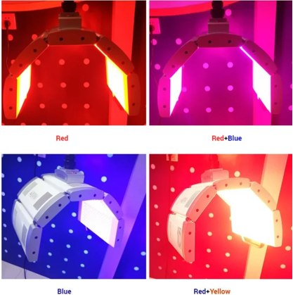 LED Photodynamic Therapy Light Device