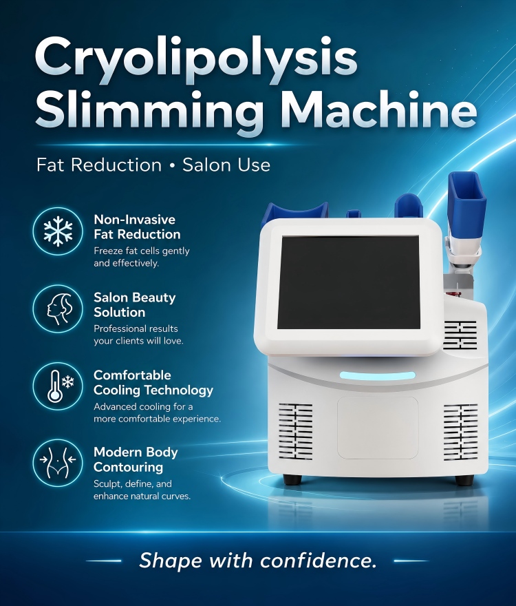 Cryolipolysis slimming machine