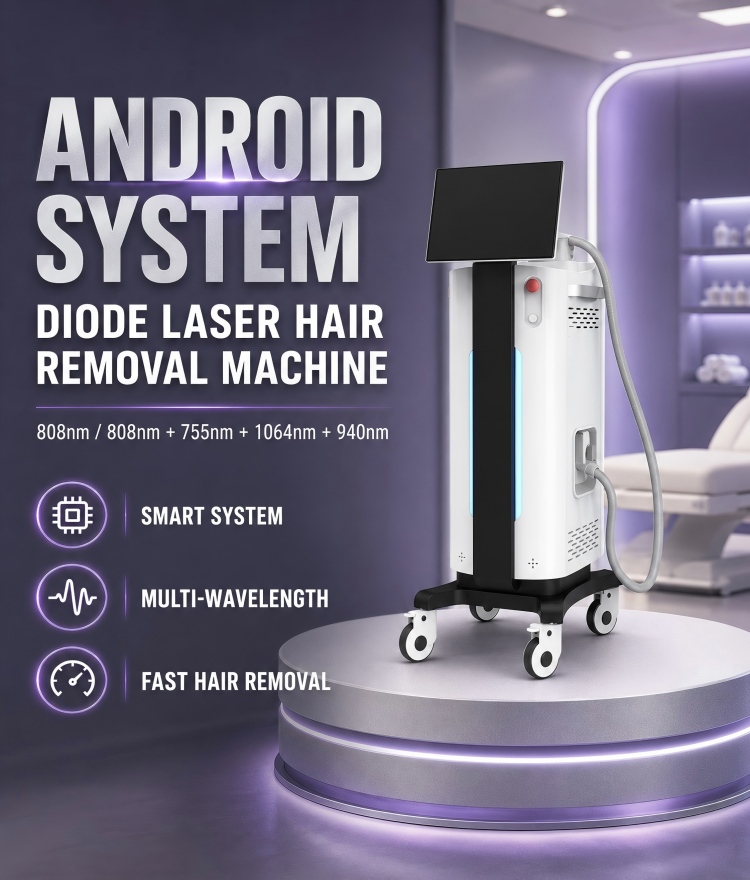hair removal machine laser