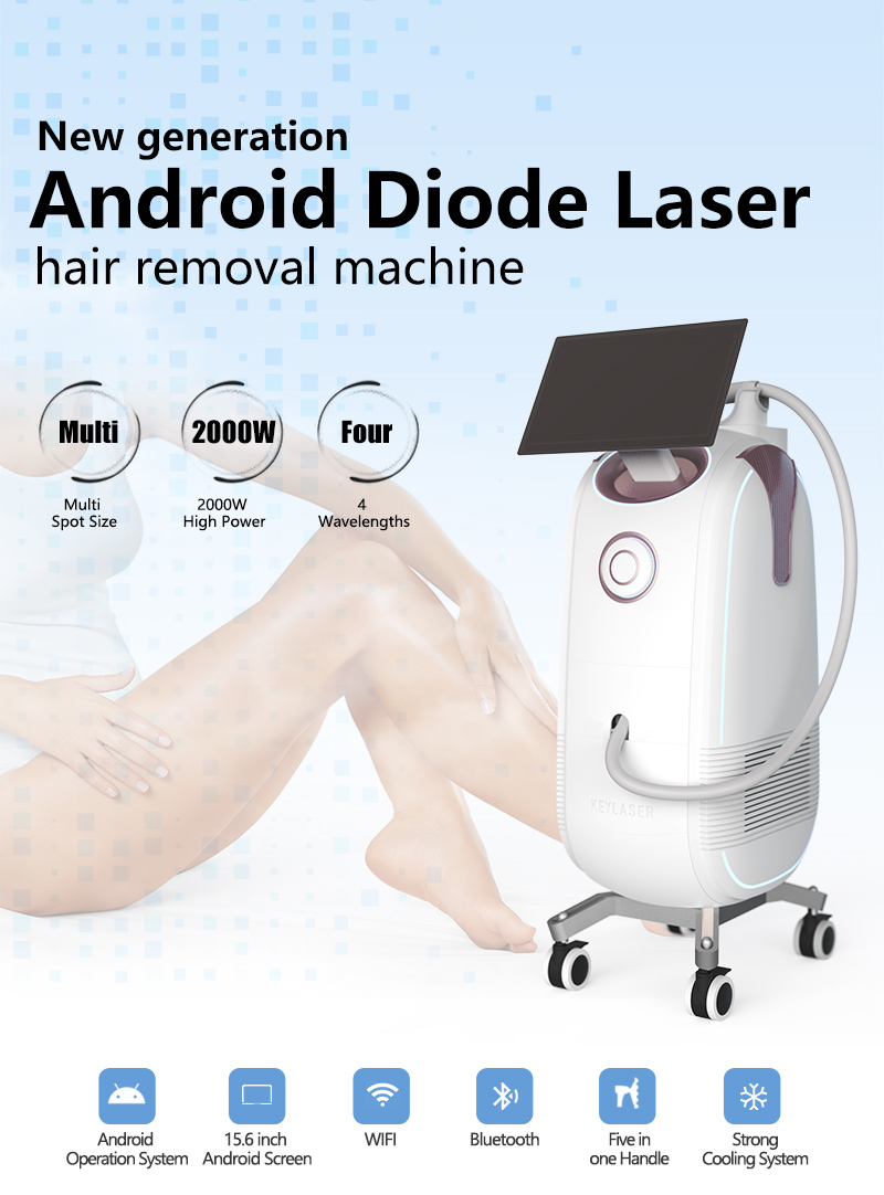 diode laser hair removal device