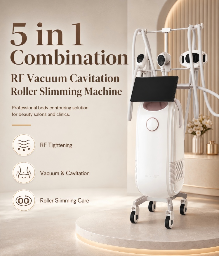 RF Vacuum Cavitation Roller Slimming Machine