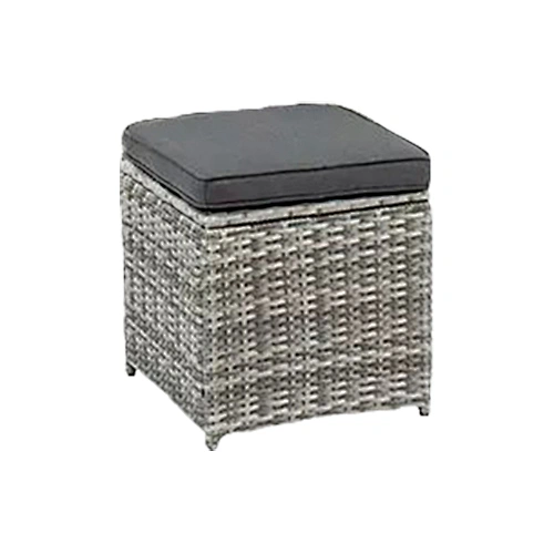 Rattan-Ottoman für den Außenbereich