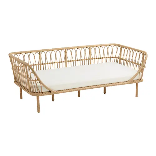 Banc Lounge en rotin
