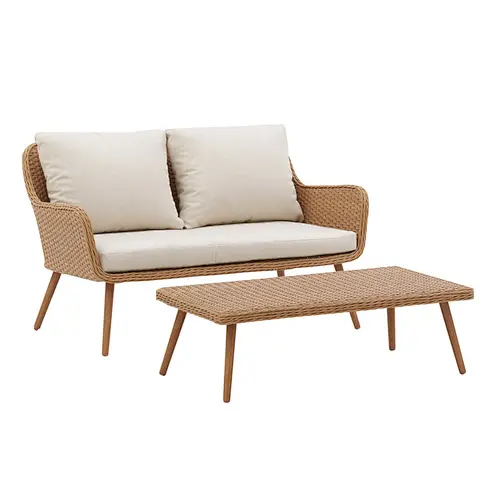 Outdoor Rattan Chat Set