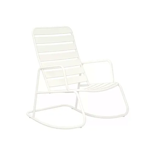 Rocking Steel Chair for Outdoor Leisure