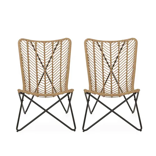 Chaise de jardin en rotin