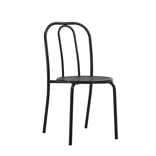 Imitation Rattan Eisen Stuhl