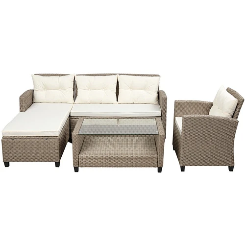 Outdoor Rattan Sofa Set