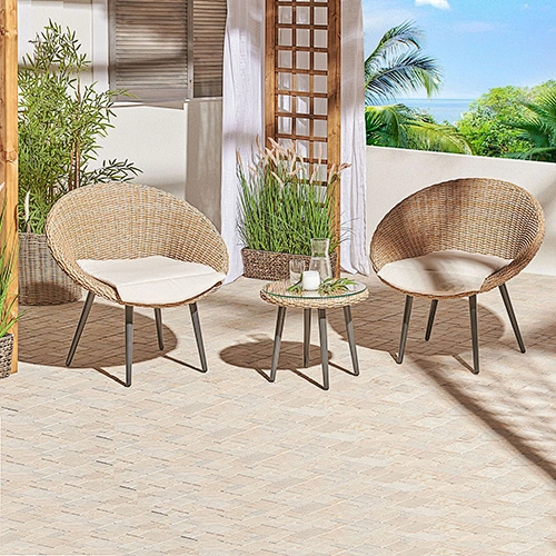 Rattan chat set