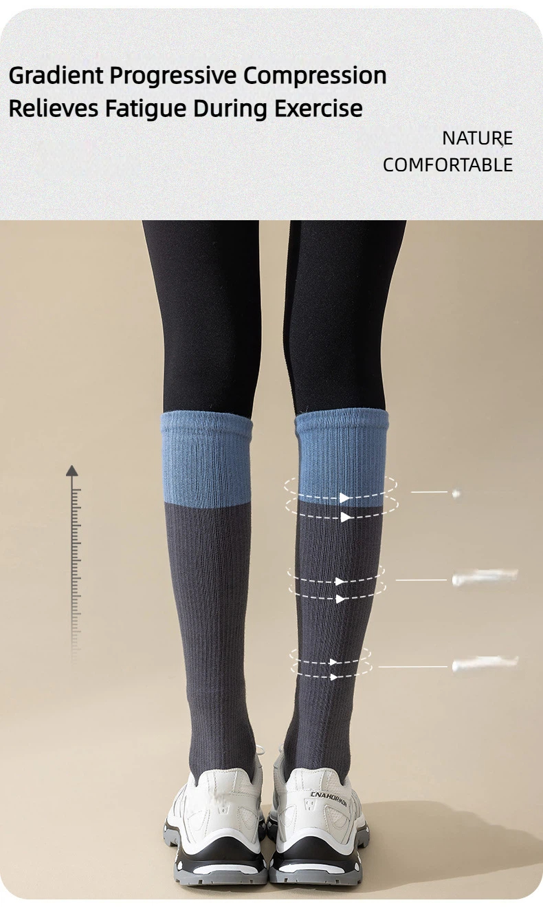 Colorful Gradient Yoga Socks