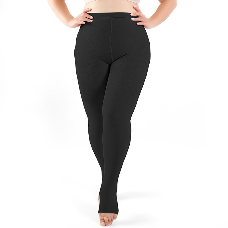 Open Toe Compression Tights