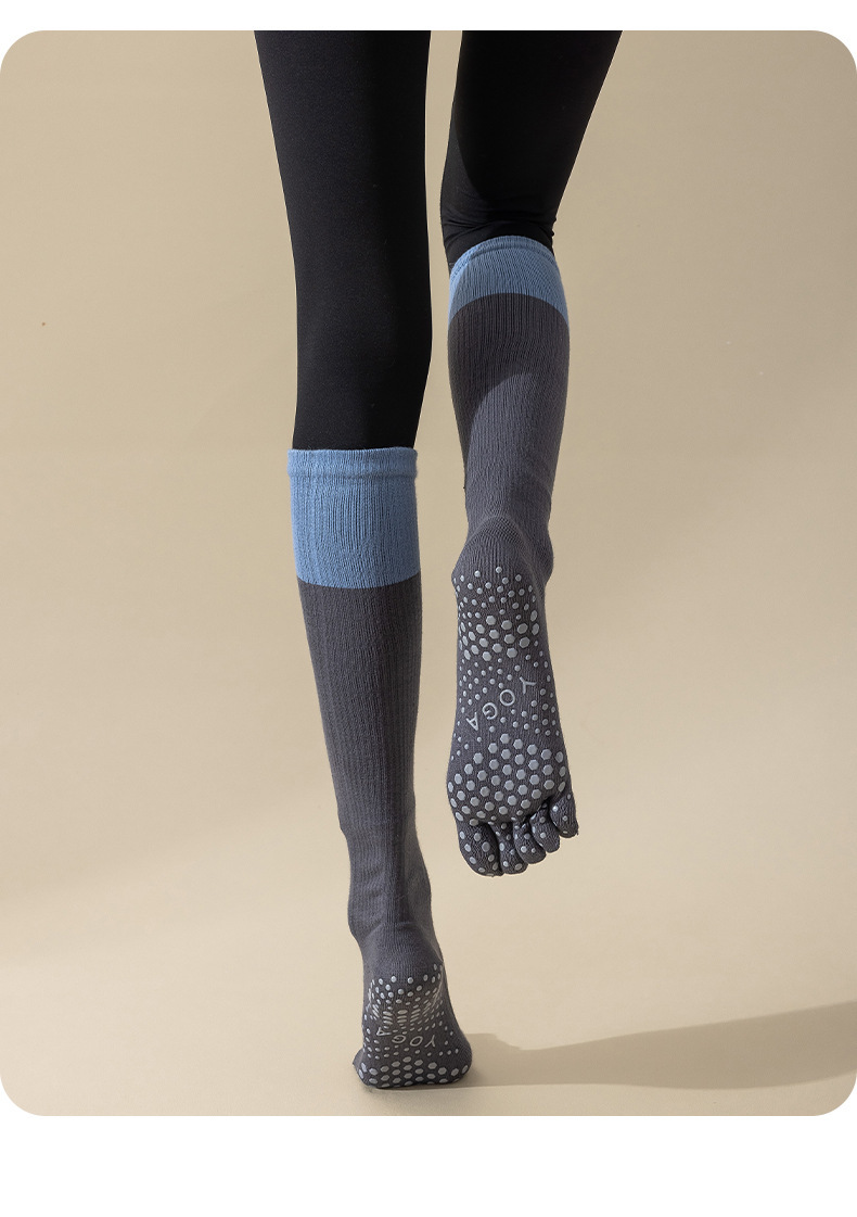 Colorful Gradient Yoga Socks