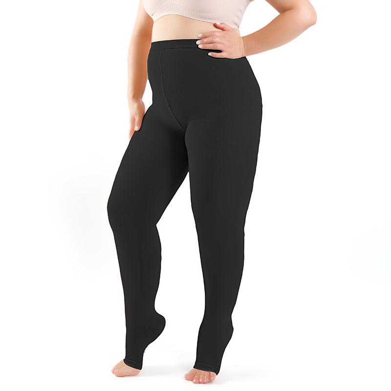 Open Toe Compression Tights